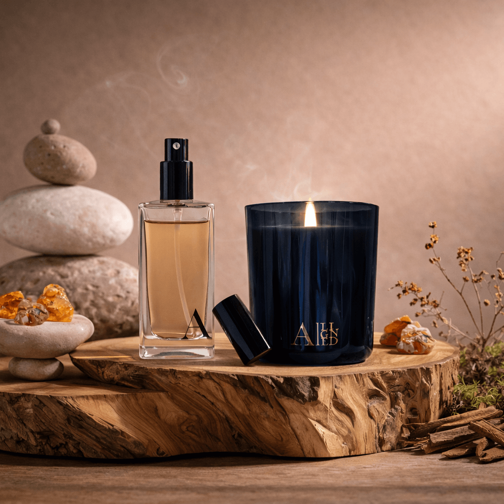 DARK SECRETS RITUAL TRIO - candle + room Perfume + reed diffuser