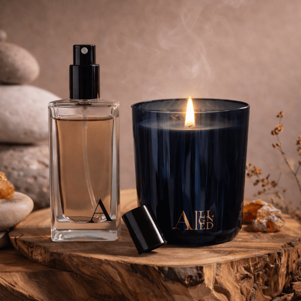 DARK SECRETS RITUAL DUO - candle + room Perfume