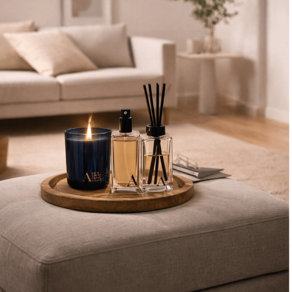 DARK SECRETS RITUAL TRIO - candle + room Perfume + reed diffuser