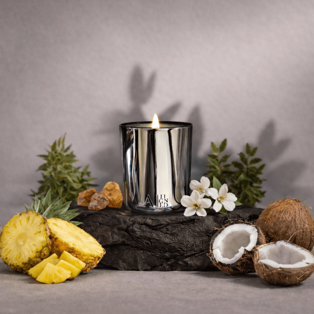 AMBER + COCONUT MILK Candle- creamy & sensual